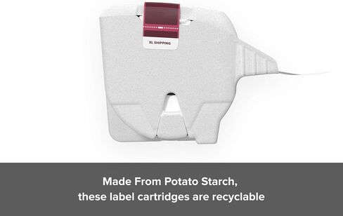 ZEBRA ZSB Series Labels - Potato Starch-Based Printer Label Paper - Recyclable Cartridge for Stickers - Versatile, Cloud-Based Adhesive - Jewelry, 2.25" x 0.5" in Saudi Arabia