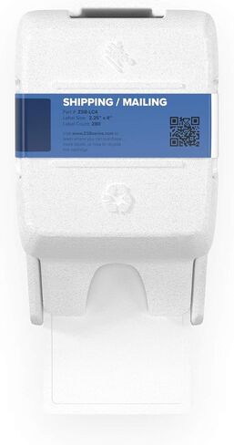 ZEBRA ZSB Series Labels - Potato Starch-Based Printer Label Paper - Recyclable Cartridge for Stickers - Versatile, Cloud-Based Adhesive - Jewelry, 2.25" x 0.5" in Saudi Arabia