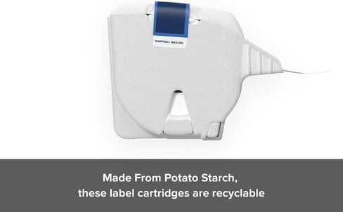 ZEBRA ZSB Series Labels - Potato Starch-Based Printer Label Paper - Recyclable Cartridge for Stickers - Versatile, Cloud-Based Adhesive - Jewelry, 2.25" x 0.5" in Saudi Arabia