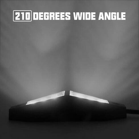 Winunite 16 Pods White Rock Lights أبيض نقي 210 درجة زاوية واسعة تحت الوهج أضواء IP67 أضواء الحاجز للماء للمقطورة على الطرق الوعرة شاحنة ATV UTV SUV الدراجات النارية in Kuwait