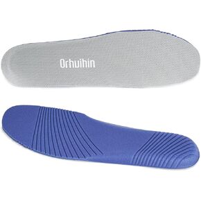 Linkidea Multifunction Support High Arch Shoe Inserts for Adult, Foot Health Sole Inserts, Trim-to-Fit Orthotic Shoe Inserts Compatible with Adidas Bravada 2.0, Mizuno, Nike(US Men 8/Women 9.5)