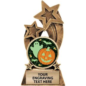 Halloween Trophies - 5.5" Resin Halloween Pumpkin Award Prize Prime
