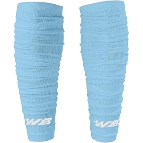 Football Leg Sleeves Calf Compression for Men, Athletic Shin Splint Support - One Pair