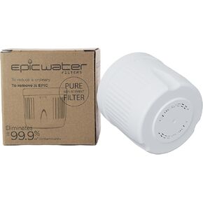 Epic Water Filters Replacement Filter/Compatible with Epic Pure Water Pitcher/Removes Fluoride, Lead, Forever Chemicals, Heavy Metals, Chemicals, Industrial Pollutants/Filters 150 Gallons