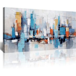 Lapremoly Wall Decorations For Living Room Canvas Wall Art For Bedroom Modern Office Wall Decor Art Sun Beach Ocean View Wall Paintings Seascape Prints Pictures Artwork Framed Mural Room Home Decor
