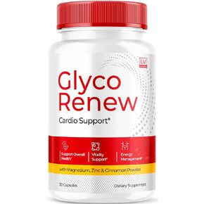 Glyco Renew - Glyco Renew Blood Support, GlycoRenew Blood Support, Glyco Renew Blood Support Pills, Ripped Glyco Renew Blood Support, Glyco Renew Pills, Glyco Renew Supplement, 30 Capsules