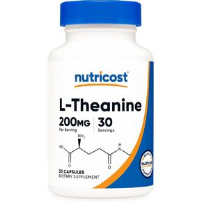 Nutricost L-Theanine 200mg, 30 Capsules