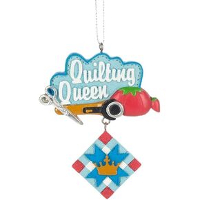 Midwest-CBK Quilting Queen Ornament in Kuwait