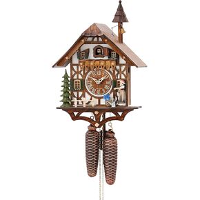Hekas Cuckoo Clock Black Forest House KA 877 EX