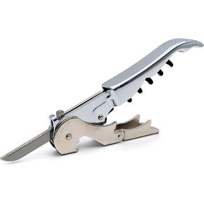 Pulltap's Genuine Slider 900 Corkscrew Wine Key Bottle Opener (Oro - Gold 24K Full Gold)