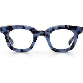 eyebobs - Anomaly | Premium Reading Glasses for Men and Women | Square Frame for Narrow Faces | Available in 0.0x - 4.0x
