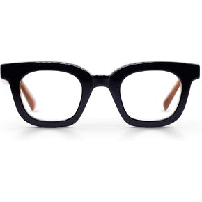 eyebobs - Anomaly | Premium Reading Glasses for Men and Women | Square Frame for Narrow Faces | Available in 0.0x - 4.0x