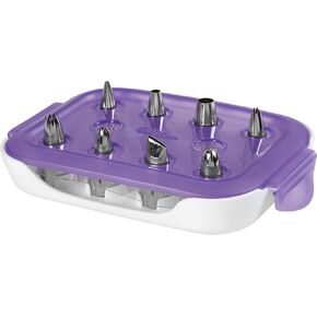 Wilton Piping Tip Set for Cake & Cupcake Decorating, 55-Piece with Carrying Case
