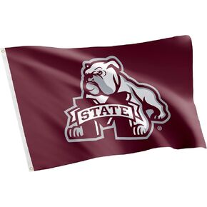 Desert Cactus Mississippi State University Flag Bulldogs MSU Banners 100% Polyester Indoor Outdoor 3x5 feet Flags (Style 3)
