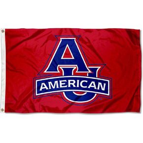AU Eagles Red College Flag