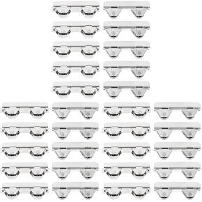 30 pcs Assembly Sliding Door Wheel Roller Pulley Sliding Doors Showcase Cabinets Heavy Duty Sliding Door Rollers
