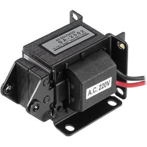 uxcell AC220V 14.7N 15mm Energy Saving AC Tractive Magnet Solenoid Electromagnet,SA-2502