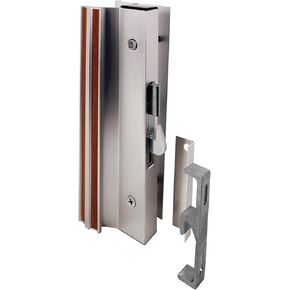Prime-Line C 1203 Diecast White Finish, Sliding Patio Door Surface Mount Handle (Single Pack)