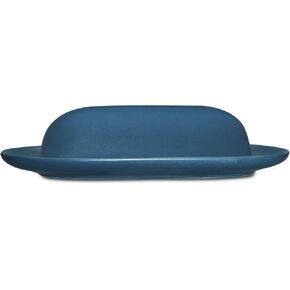 Noritake Colorwave Covered Butter, Blue