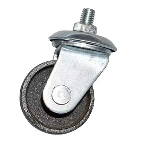 Floor Jack Caster Wheels Accessories Black Wheels Spare Parts Metal Horizontal Jack Casters for 3 Ton Floor Jack