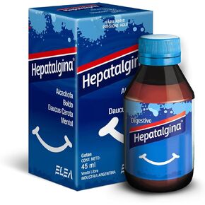 Liver Support Digestive Protector - Liquid Herbal Supplement with Artichoke Extract for Liver Cleanse Detox & Repair - Liver Detox Cleanse Drops with Mint, Boldo & Carrot - 120 ml