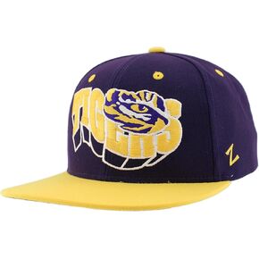 ZHATS Standard NCAA Officially Licensed Hat Flat Snapback Z11 Retro Flashback, Team Color, One Size