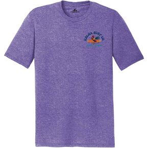 Koloa Surf Men's Cocky Surfer Logo Lightweight Tri-Blend Comfort T-Shirts XS-4XL