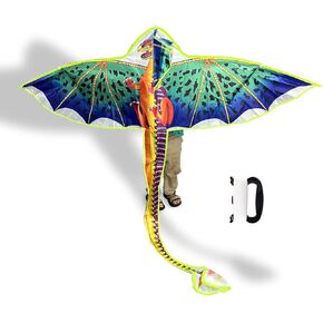 Dingbear 2-3pcs Simple Flying Kite, Rainbow Kite, Eagle Kite, Puppy Kite, Dragonfly Kite, Suitable for Children and Adults, Outdoor Games and Beach Park Activities
