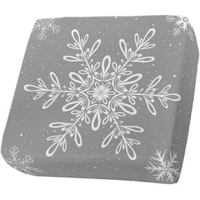 Prime Leader Sofa Covers Couch Cushion Covers, Christmas Grey Snowflakes Stretch Elastic Sofa Slipcovers Furniture Protector Couch Cover for Dogs Pet, Small, 3PCS