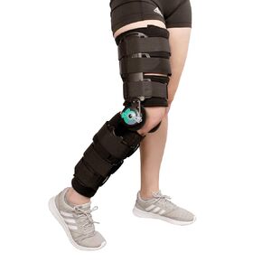 Brace Direct ROM Post-Op Knee Brace- Telescoping T Scope Range of Motion for Ligament Patellar and fracture surgeries, ACL, MCL, PCL, Meniscus Repairs, Meniscus Tear