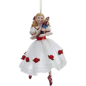 Kurt Adler 6" Resin Clara Christmas Ornament