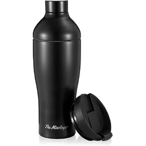 Cocktail Shaker & Tumbler | 19 oz Stainless Steel Drink Mixer with Built-in Measurements, Leak-Proof Design & Vacuum Insulation | Ideal to Mix Whiskey, Cocktails & More | Teakwood in Saudi Arabia