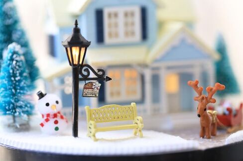 Flever Dollhouse Miniature DIY House Kit Creative Room with Furniture and Cover for Romantic Valentine's Gift(Green's Garden) in Kuwait