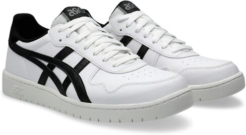 حذاء رياضي للرجال من ASICS Japan S، مقاس 9.5، أبيض/أسود in Saudi Arabia