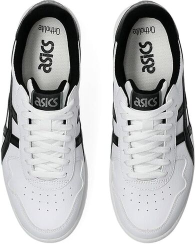 حذاء رياضي للرجال من ASICS Japan S، مقاس 9.5، أبيض/أسود in Saudi Arabia
