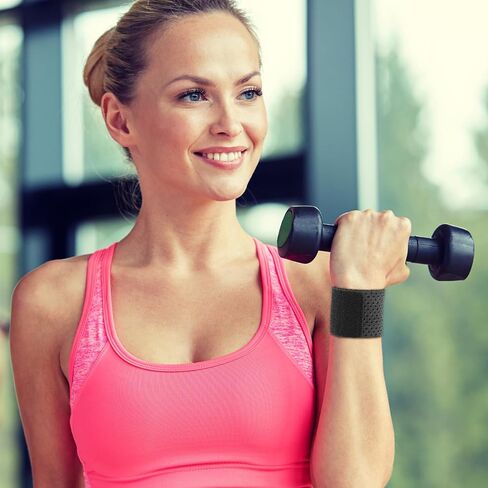 2 Pcs Carpal Tunnel Wrist Brace, Ultra Thin Compression Support Strap, Adjustable Wrist Strap, For Weightlifting, Tennis and Fitness, Suitable for Teenagers and Adult (Black XL) in Saudi Arabia