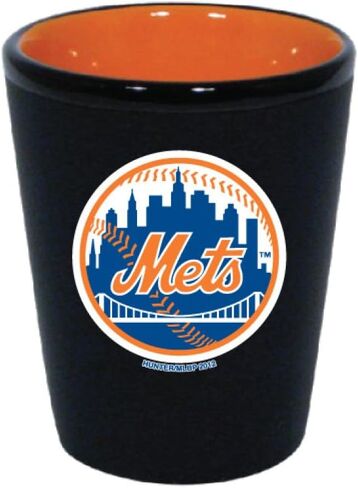 HUNTER New York Mets 1.5 Oz Two-Tone Ceramic Shot Glass in Saudi Arabia