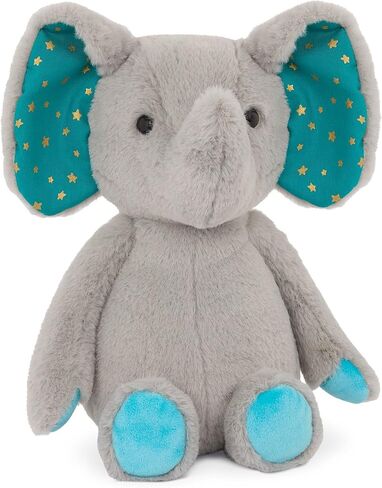 B. Toys- B. softies- فرس النهر القطيفة مقاس 12 بوصة - حيوان محشو - لعبة فرس النهر الناعمة والرمادية - ألعاب قابلة للغسل للطفل الرضيع والأطفال الصغار - Happyhues - Garry Gray Hippo - 0 أشهر in Saudi Arabia