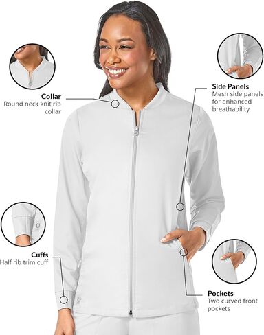 EON Maevn Women's Sporty Mesh Panel Jacket in Kuwait