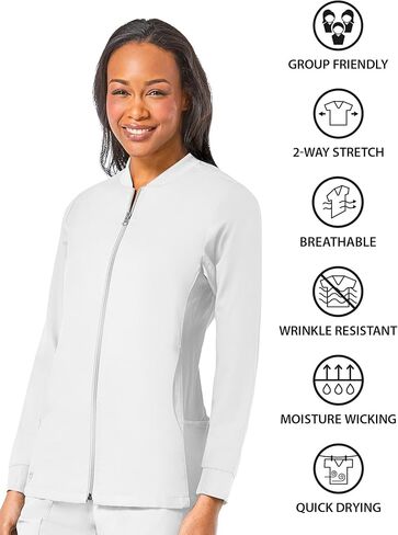 EON Maevn Women's Sporty Mesh Panel Jacket in Kuwait