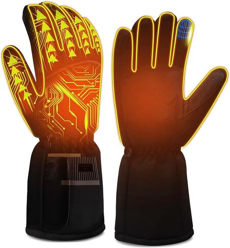 Omeyo Heated Gloves for Men Women, Winter Gloves (M) in Saudi Arabia