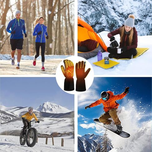Omeyo Heated Gloves for Men Women, Winter Gloves (M) in Saudi Arabia