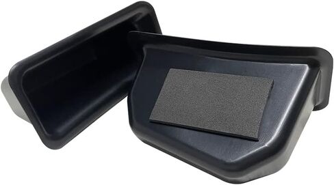 Vesul 4 قطع صندوق تخزين جانبي للباب متوافق مع Ford Fusion 2013 2014 2015 2016 2017 2018 2019 2020 مسند الذراع حاوية الهاتف منظم الباب مقبض جيب ABS صينية إدراج قفاز البليت in Kuwait