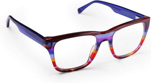 eyebobs - Kvetcher | Premium Reading Glasses for Men and Women | Square Frame for Wide Faces | Available in 0.0x - 4.0x in Saudi Arabia