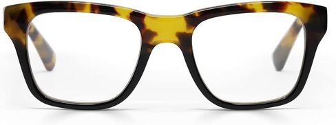 eyebobs - Kvetcher | Premium Reading Glasses for Men and Women | Square Frame for Wide Faces | Available in 0.0x - 4.0x in Saudi Arabia
