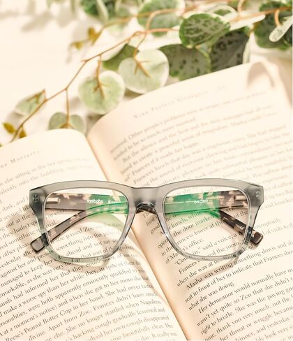 eyebobs - Kvetcher | Premium Reading Glasses for Men and Women | Square Frame for Wide Faces | Available in 0.0x - 4.0x in Saudi Arabia