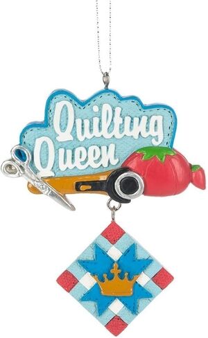 Midwest-CBK Quilting Queen Ornament in Kuwait