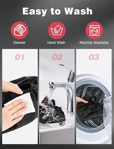 غطاء حذاء للمشي مكسور، أغطية أحذية مقاومة للماء مع طلاء مقاوم للماء مقاس 13.8 بوصة × 5.3 بوصة، أغطية أحذية طبية مضادة للانزلاق قابلة لإعادة الاستخدام بنعل مطاطي - عبوة كبيرة من قطعتين in Kuwait