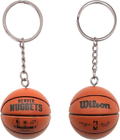سلسلة مفاتيح كرة سلة ثلاثية الأبعاد من Pro Specialities Group Denver Nuggets in Saudi Arabia