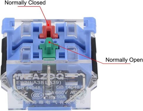 uxcell Rotary Selector Switch 3 Positions 1NO 1NC Momentary AC 660V 10A 22mm Panel Mount Set of 2 in Saudi Arabia